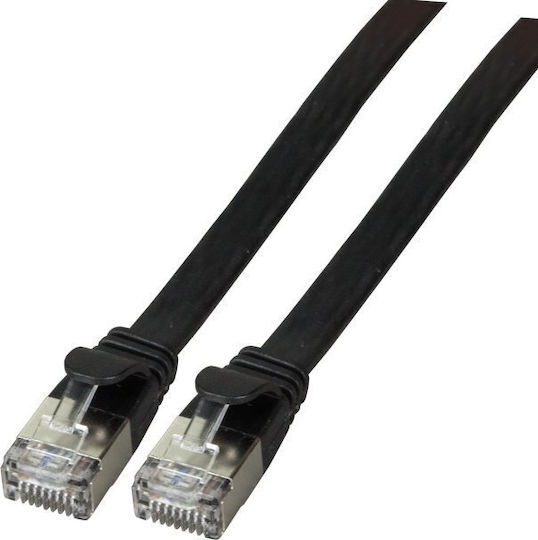 EFB U/FTP (STP) Cat.6a Ethernet Network Cable 0.5m Black
