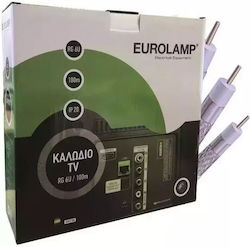 Eurolamp Καλώδιο Ομοαξονικό 100m 150-20020 Eurolamp Καλώδιο Ομοαξονικό 100m 150-20020