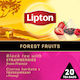 Lipton Μαύρο Τσάι Φρούτα 20 Φακελάκια 34gr