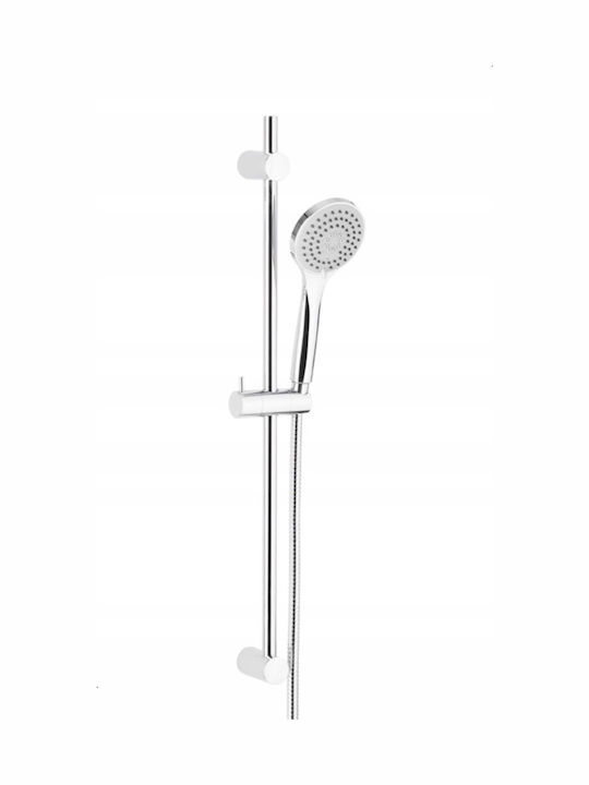 KFA Duschsäule ohne Armatur Silber