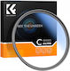 K&F Concept Φίλτρo UV / HD Διαμέτρου 67mm με Επίστρωση MC (Multi-Coated) για Φωτογραφικούς Φακούς