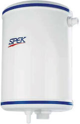 Spek Wall Mounted Metallic High Pressure Round Toilet Flush Tank