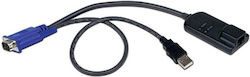 Dell VGA / RJ-45 masculin în VGA / RJ-45 feminin 1buc