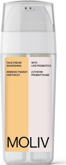 Cremă Nutritională de Față Moliv Probiotice Vii 30ml