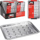 Aluminium BBQ-Grillschalen 24x16cm 4 Stück