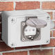 Bakaji Power Socket Gray 1pcs