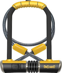 Onguard Combo Dt 8012c U-lock Bicycle Lock 115x230 Mm Black-yellow Ong-8012c