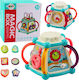 Lean Toys Куб за дейности със светлина и звуци