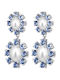 Dyrberg/Kern Earrings made of Steel with Stones & Pearls