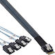InLine SAS - SAS Cable 100cm Μαύρο