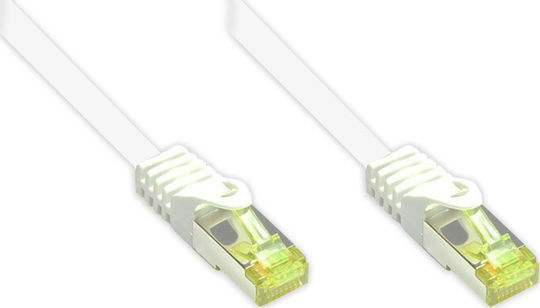 Good Connections S/FTP Cat.7 (10Gbps) Καλώδιο Δικτύου Ethernet 0.25m Λευκό