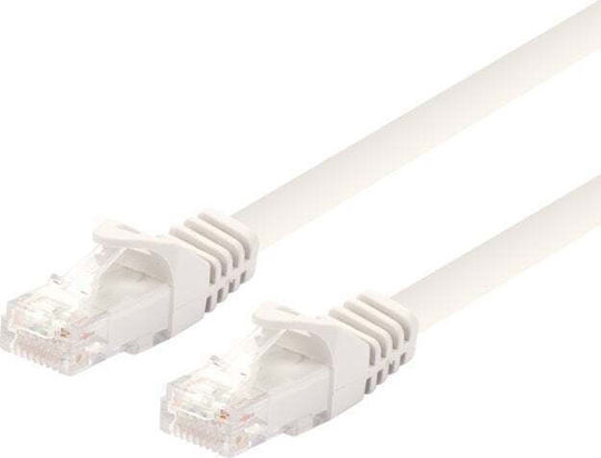 Logon U/UTP Cat.6a (Gigabit) Καλώδιο Δικτύου Ethernet 1m Μπεζ