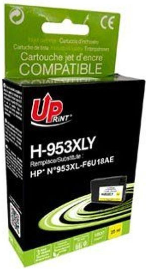 Uprint Kompatible Tintenpatrone Inkjet HP F6U18AE HP 953XL 25ml Gelbe Einzelne Tinte