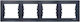 Schneider Electric Quadruple Frame Senda Horizontal Graphite Sdn5800770