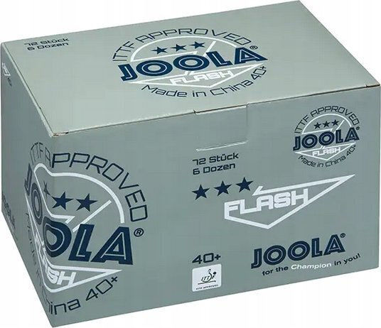 Joola Flash Μπαλάκια Ping Pong 3-Star 72τμχ