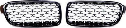 Mtuning Sports Grill Gloss Black & Chrome Bmw 3 F30 F31 2011-2019