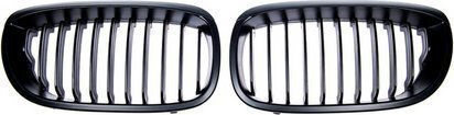 Mtuning Sport Grille Single Fins Matt Black BMW 3 E46 Facelift 2003-2006
