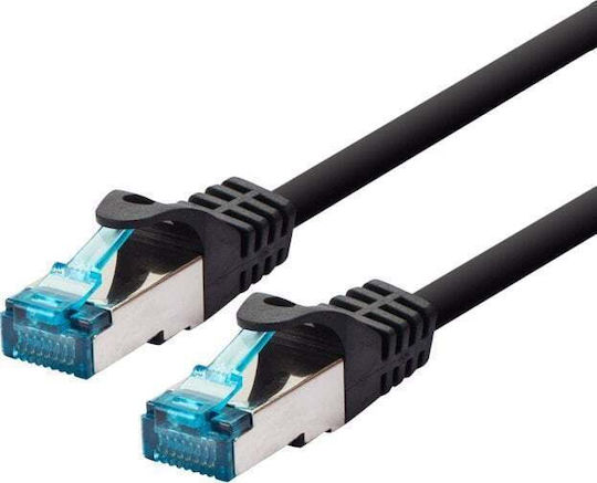 Logon F/UTP Kat.5e Ethernet-Netzwerkkabel 15m Schwarz 1Stück