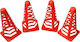 Soccer Cones Training Drills Master 4 Pieces 22 Cm