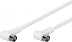 Goobay Antenna Cable Coax male - Coax female Wh...