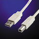 Value Regular USB 2.0 to micro USB Cable Γκρι 3m (11.99.8831) 1τμχ