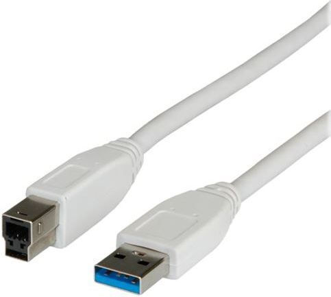 Value Cablu Micro USB Tip Regular USB 2.0 Alb 1.8m 11.99.8870-50 1 Bucată