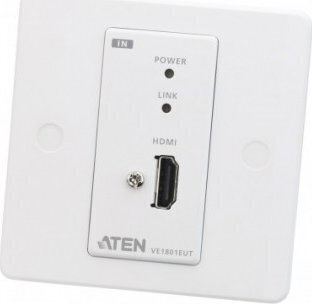 Πλάκα Τοίχου Aten Aten Ve1801eut Hdmi Hdbaset-lite Σύστημα Μετάδοσης Σήματος Av