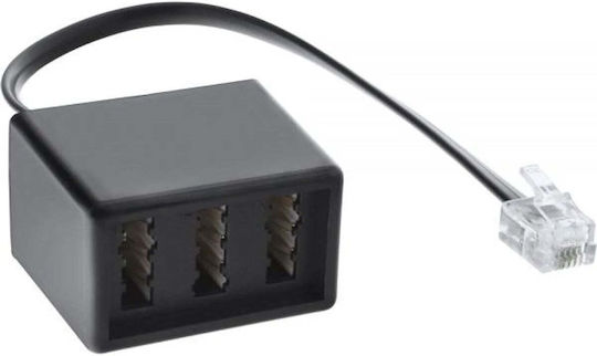 Cablu adaptor inline RJ11 6P4C masculin TAE NFN feminin 69942A