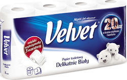 Velvet Тоалетна Хартия 8 Ролки