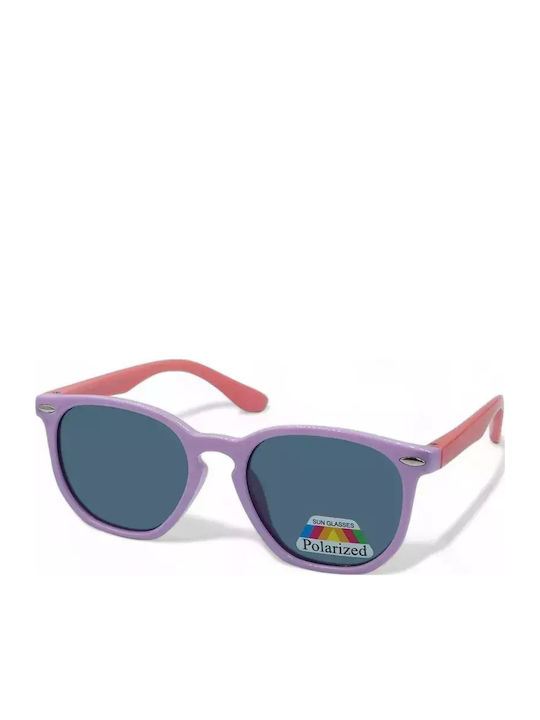 Optosquad Polaroid Kinder-Sonnenbrillen mit Polarisiertem Spiegel-Glas Lila