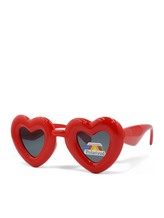 Optosquad Kinder-Sonnenbrillen mit Polarisiertem Spiegel Rot