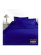 Isadore Lorraine Lux 600tc Σετ Σεντόνια Υπέρδιπλα 240x260εκ. Μπλε (4τμχ)