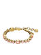 Dyrberg/Kern Women's Steel Gold Plated Bracelet 17cm
