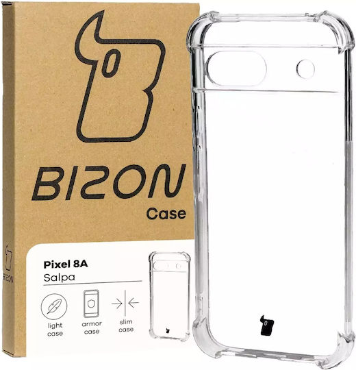 Bizon Salpa Back Cover Tempered Glass Διάφανο (Google Pixel 8a)