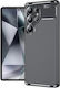 Nexeri Carbon Back Cover Σιλικόνης Μαύρο (Galaxy S25 Ultra)
