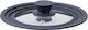 Fackelmann Cookware Lid Glass Silicone Ring 16-18-20cm Black