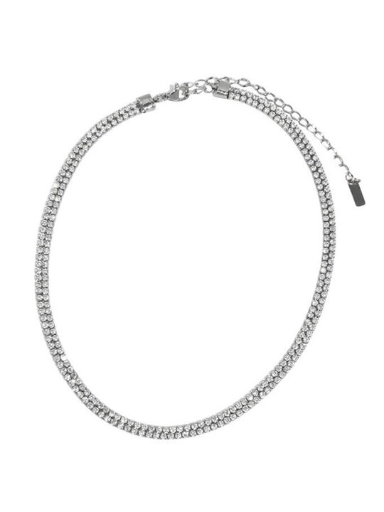 Silver Star Damen Armband Riviera aus Edelstahl 43cm