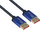 Alcasa Кабел DisplayPort мъжки - DisplayPort мъжки 2м Син
