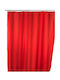 Dymo Duschvorhang Stoff 180x200cm Red