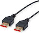 Roline Cable DisplayPort male - DisplayPort male 1m Black ()
