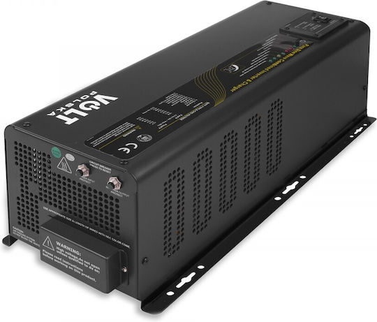 Volt Polska Invertor Auto Unda sinusoidală pură 3000W pentru Convertirea 12V DC în 230V AC