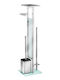 Wenko Inox Toilet Brush Gray