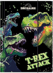 A4 Dinosaur Elastic Folder 20 Derform A4 Dinosaur Elastic Folder 20 Derform