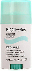 Biotherm Pure Αποσμητικό σε Stick 40ml