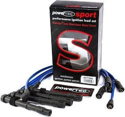 Powertec Zündkabel Powertec Ford Escort Mk6 Sierra 2.0l Cosworth 90-95 Blau
