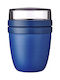 Mepal Plastic Lunch Box Blue