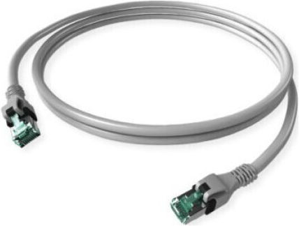 Sacon U/UTP Cat.6a Ethernet Network Cable 3m Gray 1pcs