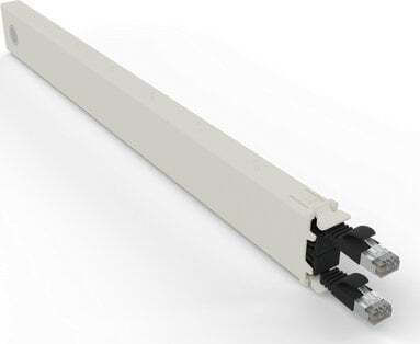 Patchbox U/FTP (STP) Cat.6a (Gigabit) Καλώδιο Δικτύου Ethernet 0.8m Μαύρο