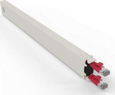 Patchbox U/FTP (STP) Cat.6a (Gigabit) Καλώδιο Δικτύου Ethernet 0.8m Κόκκινο