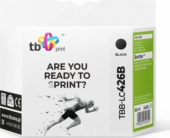 TB Print Συμβατό Μελάνι Εκτυπωτή InkJet Brother LC426B MFC-J4540DW Μαύρο 1τμχ